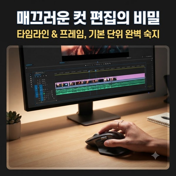 영상 편집 입문자를 위한 필수 기본 용어 완벽 가이드