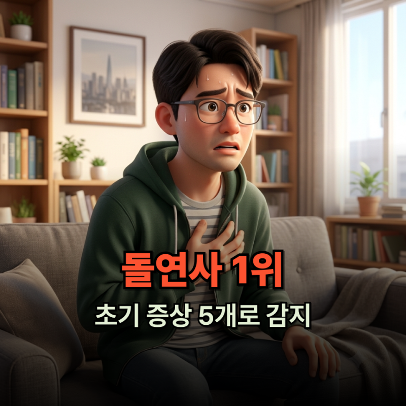 돌연사 원인 1위의 경고, 초기에 나타나는 심근비대증 증상 5가지