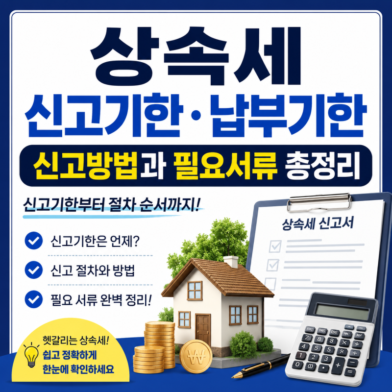 상속세 신고기한 납부기한 같을까? 놓치기 쉬운 날짜 계산법