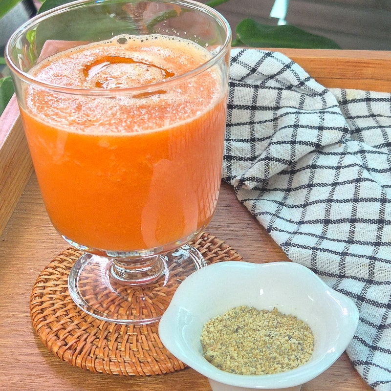 주스만 안 마신다? 신애라 온주스의 비밀! 아침 건강주스 토마토 당근주스 레시피 만들기