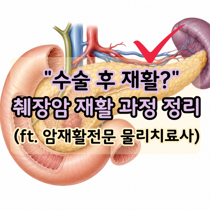 "췌장암 재활 과정?" 췌장암 수술 후 일상 회복은 언제부터?(ft.암재활전문 물리치료사)
