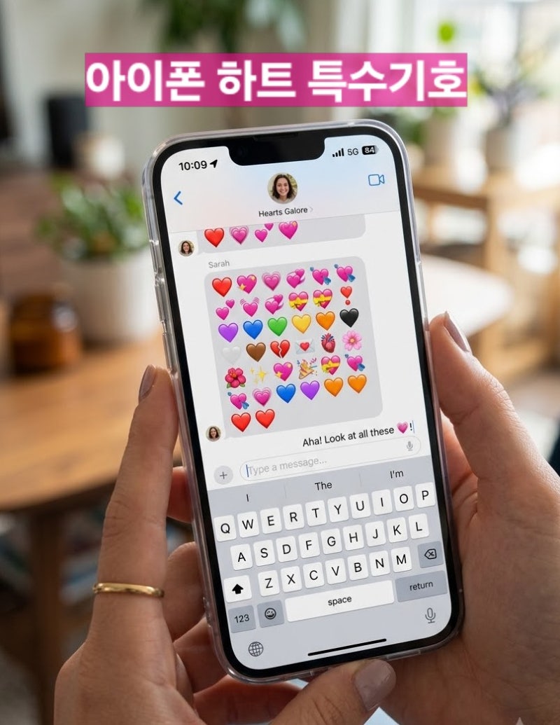 아이폰 하트 특수기호, 예쁜 텍스트 아이콘 한 번에 복사해서 1초 만에 등록하는 단축키 꿀팁