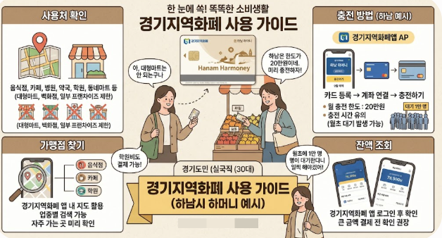 9월 경기지역화폐 혜택부터 사용처, 충전, 잔액조회까지 정리