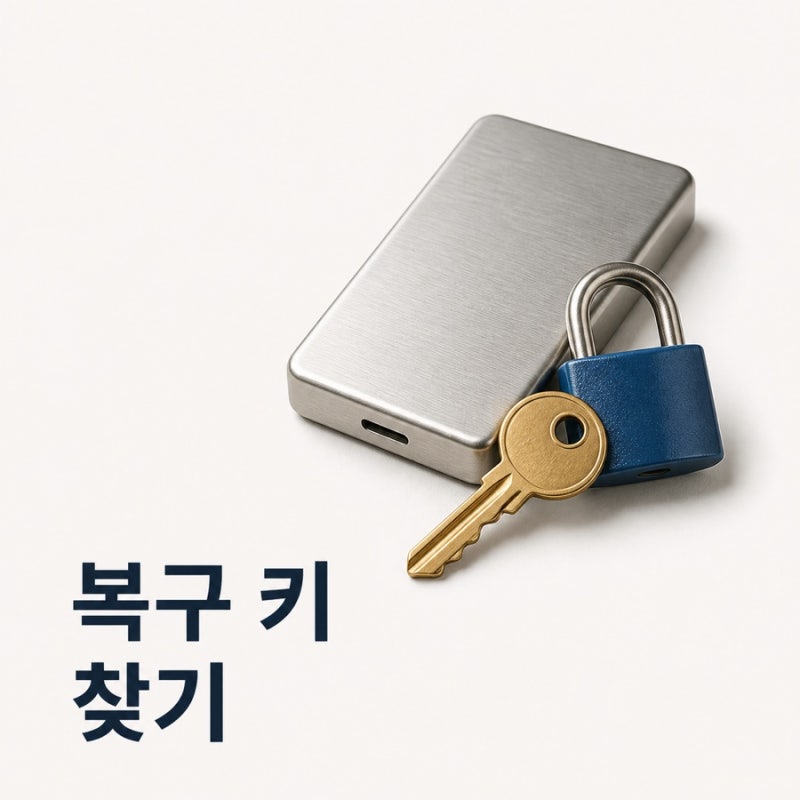 BitLocker 복구 키 찾는 법, 갑자기 PC가 잠겼다면