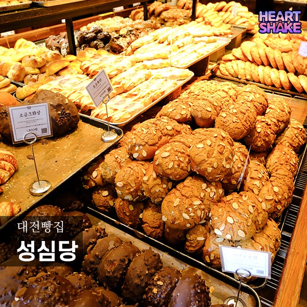 대전 빵집 성심당 DCC점 주차 앞 튀소정거장까지