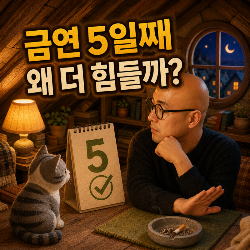 ‘25년 흡연’ 홍석천의 금연 5일 차...금연 초기에 나타날 수 있는 금단현상과 변화