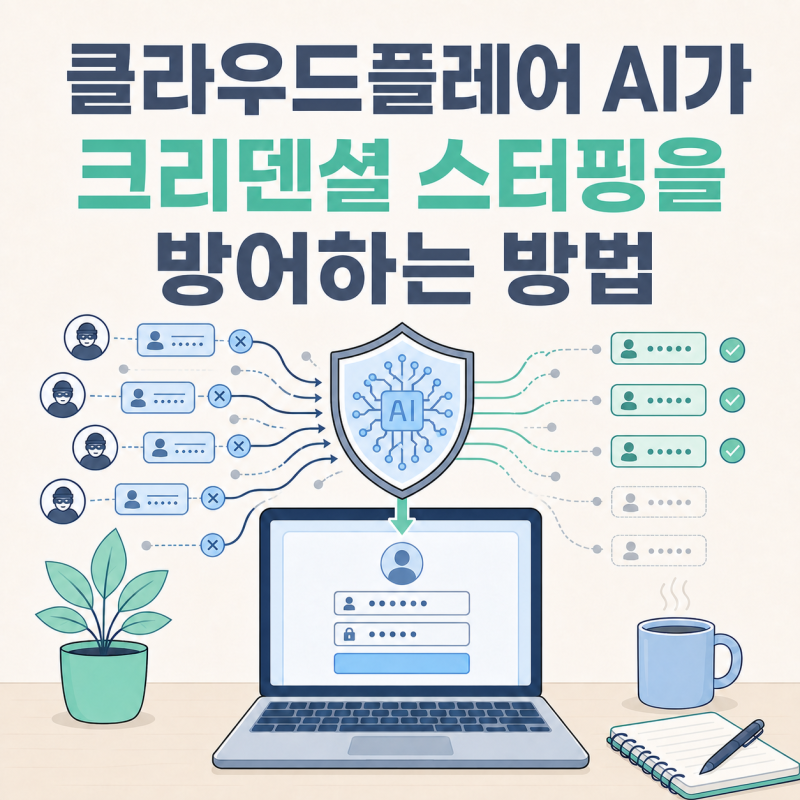 클라우드플레어 새 AI 엔진은 크리덴셜 스터핑을 어떻게 막을까?