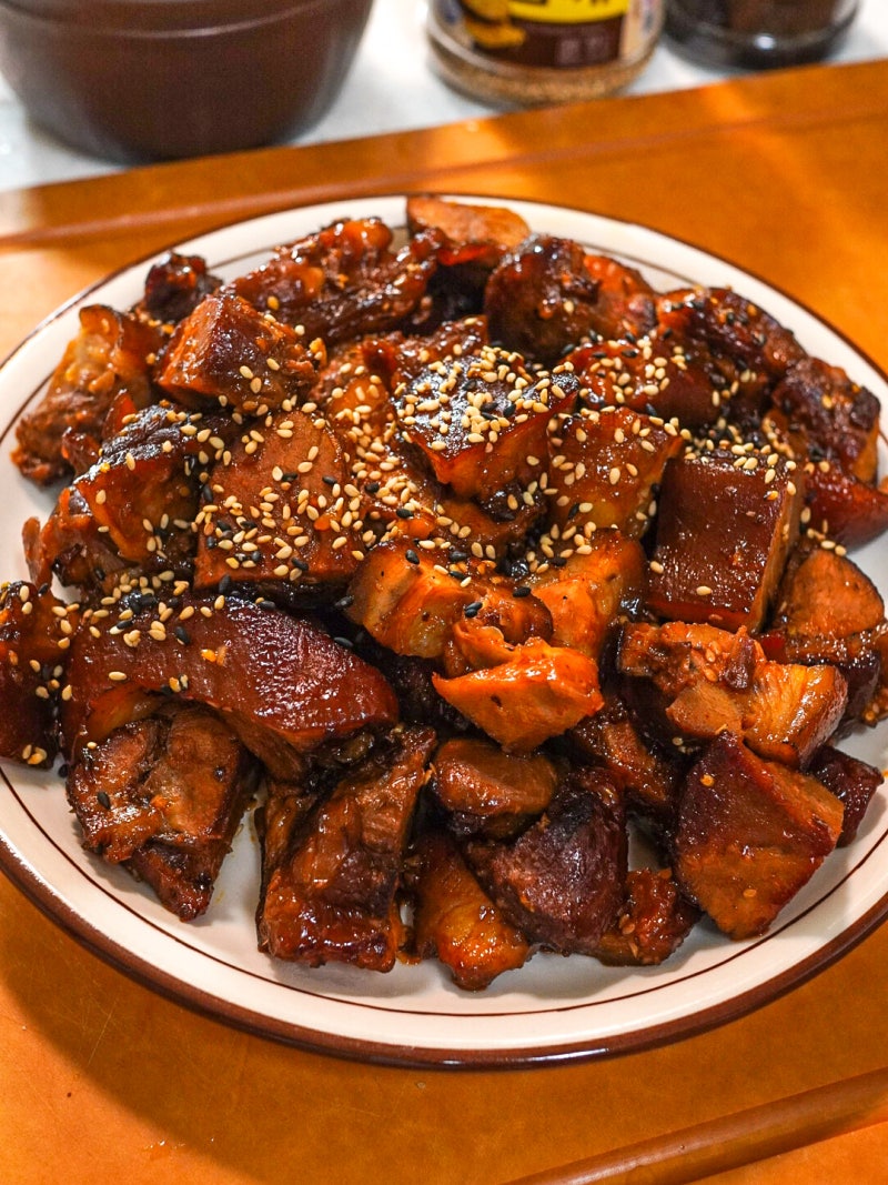 남은 족발은 이렇게 드세요! 불족발 레시피_매콤달콤 불맛나는 불족발 만들기