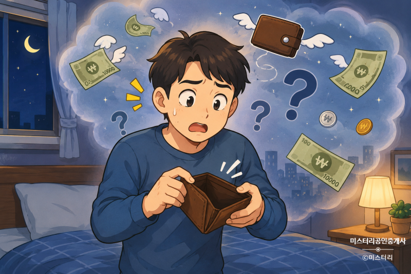돈 잃어버리는 꿈, 정말 재물운이 나빠지는 꿈일까?