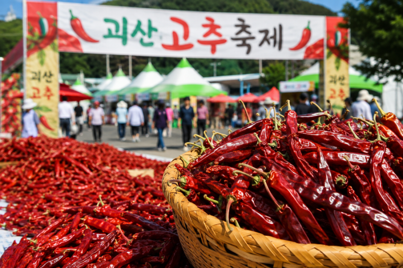 2026 괴산고추축제 일정·고추가격·무료택배·주차 총정리