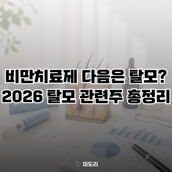 비만치료제 다음은 탈모? 2026 탈모치료제 시장과 국내외 관련주 정리