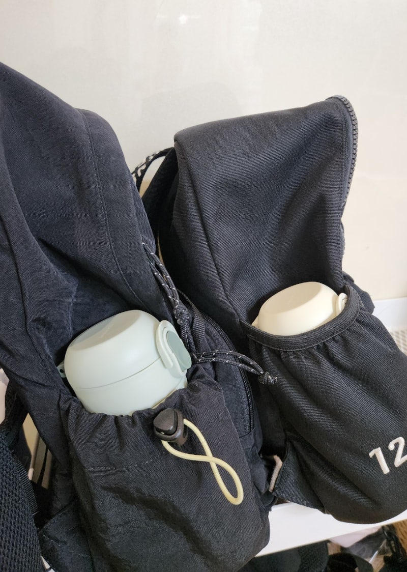 [가방 물바다 탈출] 초등학생 학교 물병 추천! 글라스락 플레인 원터치 텀블러 350ml "내돈내....