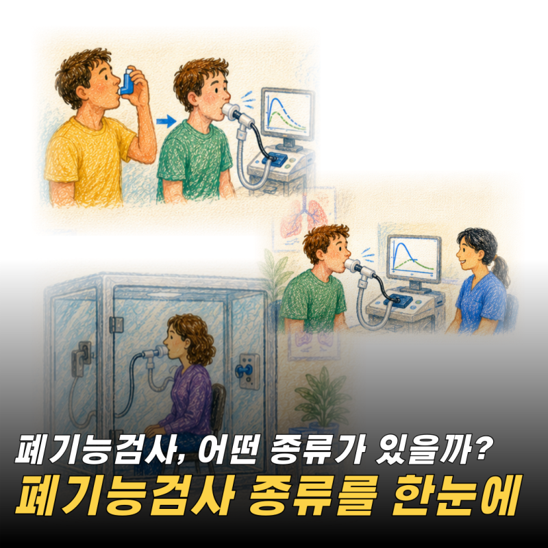 [학술] 폐기능검사, 종류별로 무엇을 확인할까요? | Spirometry부터 FeNO까지 8가지 검사 한눈에 ....