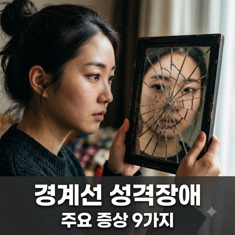 경계선 성격장애 주요 증상 9가지와 자가 진단 시 주의사항