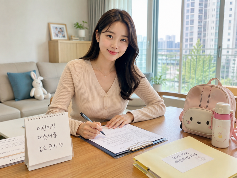 아파트 어린이집 입소 제출서류 총정리｜맞벌이·신생아 준비서류까지
