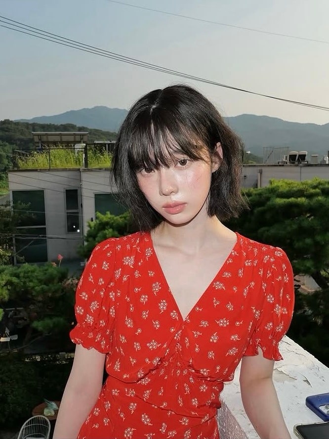 윈터 단발 레이어드컷 모음｜가을에 분위기 바꾸기 좋은 단발 스타일