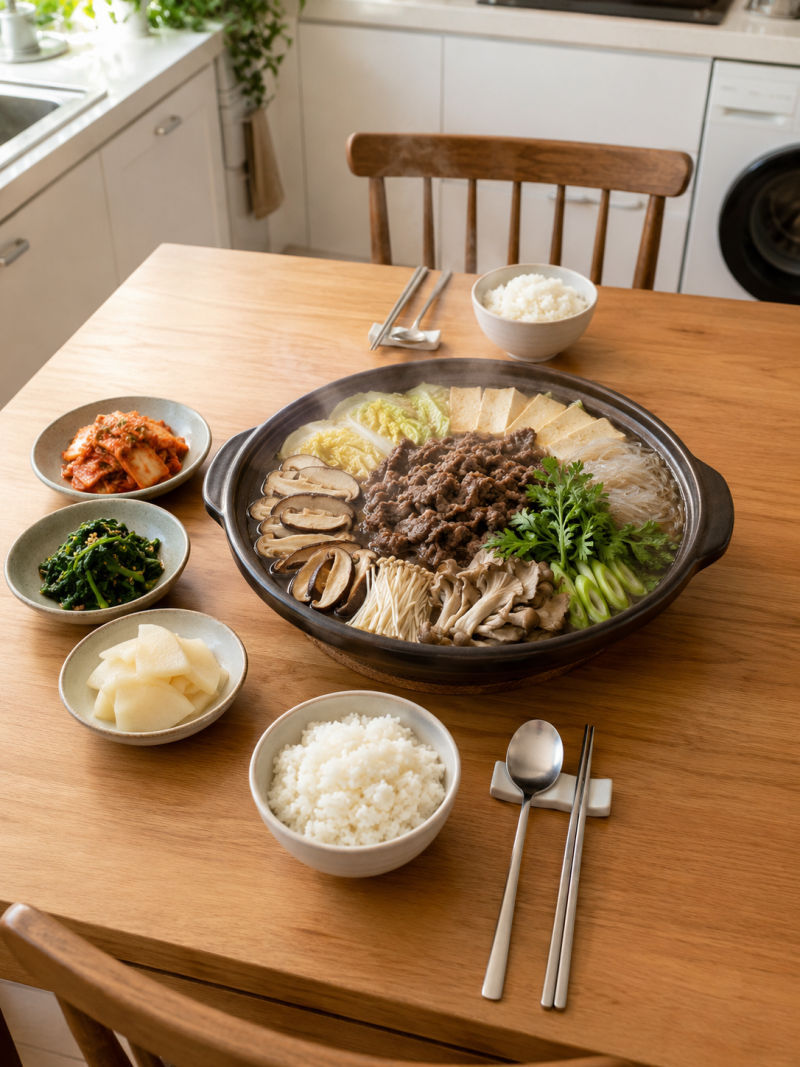 소고기 버섯전골 레시피 육수부터 푸짐하고 맛있게 만드는 법