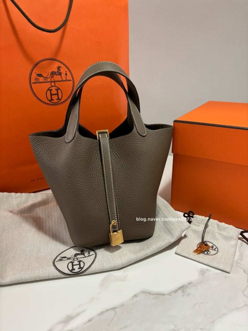 [Hermes]신세계 센텀 에르메스 워크인 피코탄 18 에토프 금장 구매후기&보관법