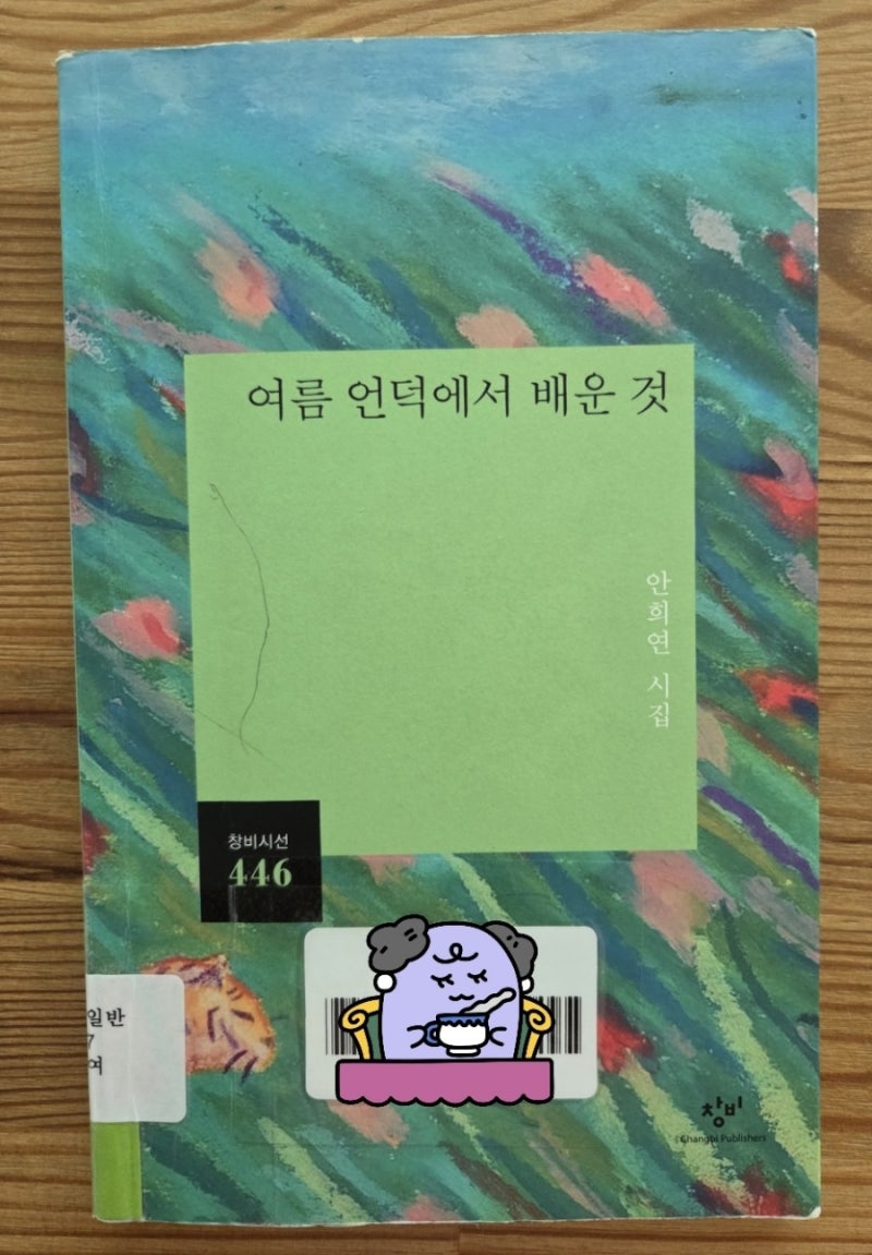 [청소년 추천도서] 마음의 키가 자라는 계절, 안희연 시집 《여름 언덕에서 배운 것》