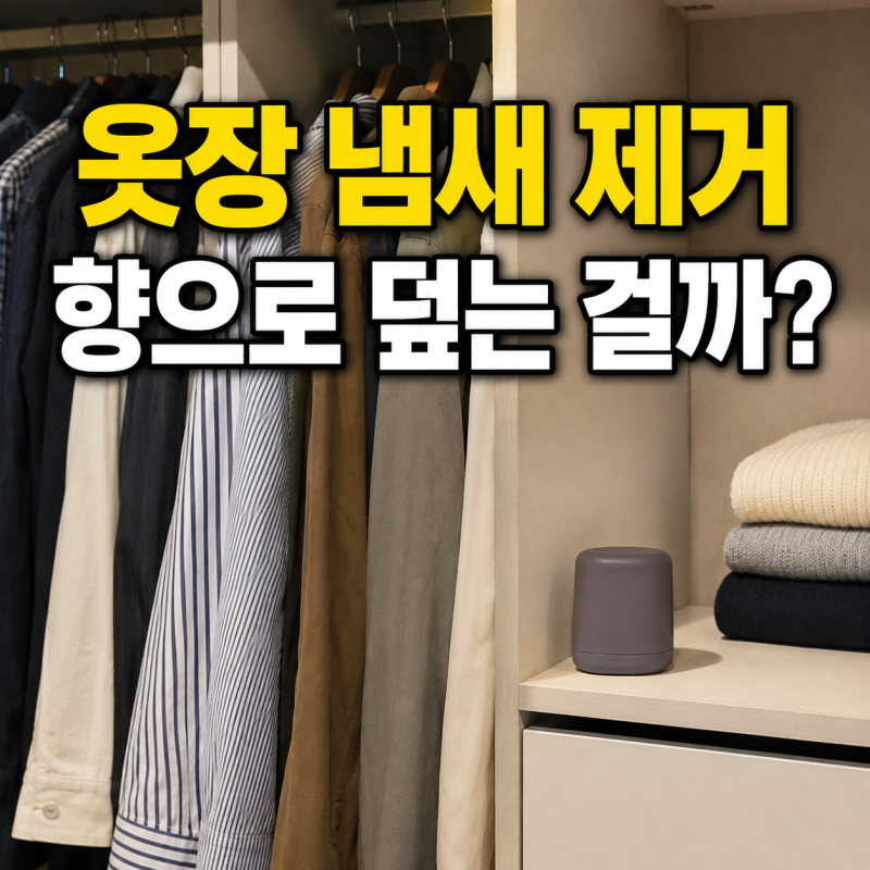고체탈취제 옷장냄새제거, 향으로 덮는 걸까? 무향탈취제 고르는 법