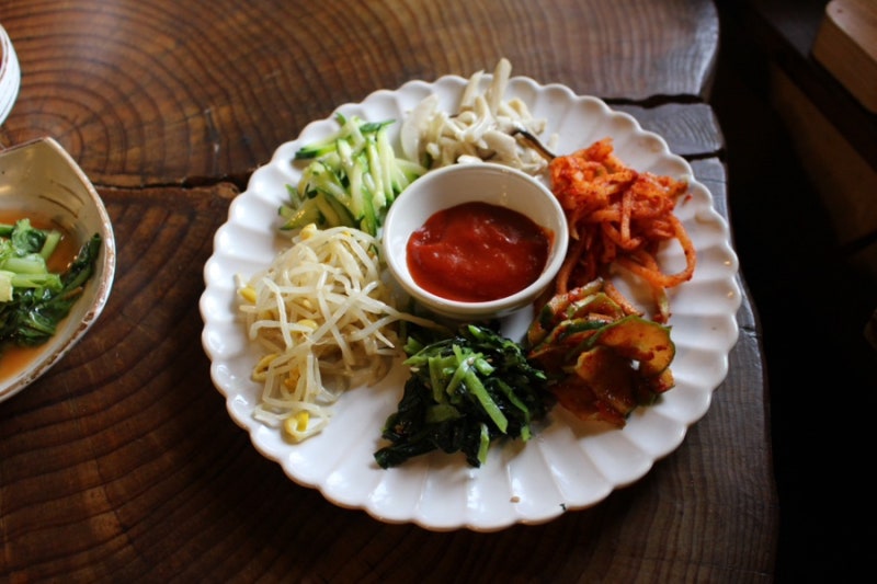 충남 예산 맛집 사과나무 식당 홍성 맛집 보리밥 돈가스 후기
