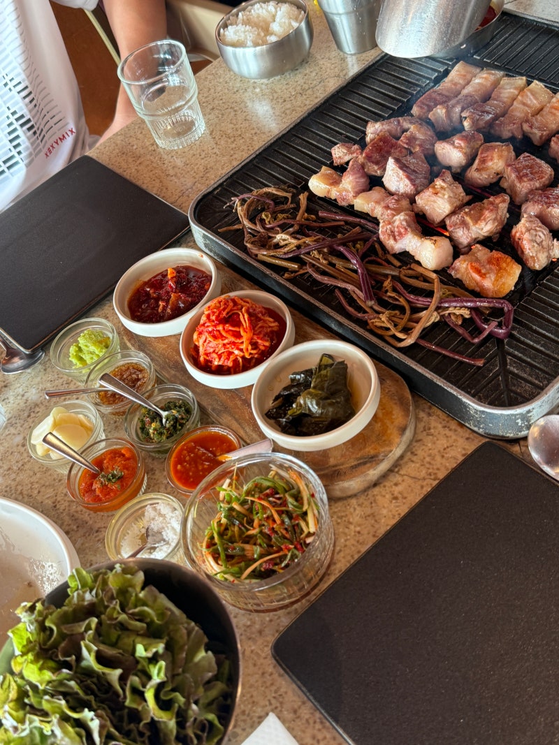 협재해수욕장 근처 고기집, 제주 흑돼지 맛집 ‘고기부엌’
