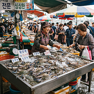 [인천/소래포구] 가을 바다를 한 입에, 난전시장 가을 숫꽃게로 담근 명품 간장게장
