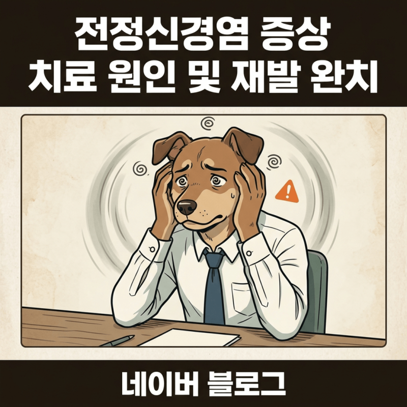 전정신경염 초기증상 원인 전정재활운동 치료법 재발률 완치기간 총정리