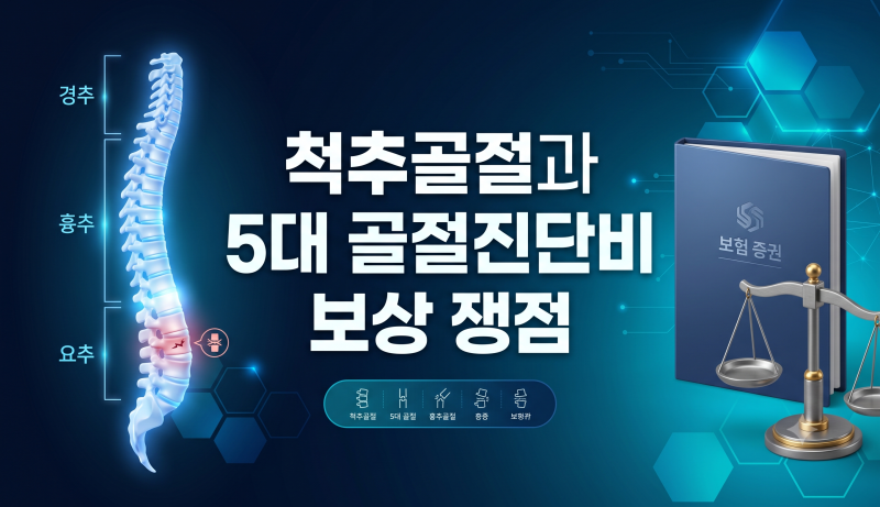 [손해사정 실무] 척추 압박골절, ‘5대 골절진단비’ 지급 대상일까?, S코드·M코드 분류와 보....