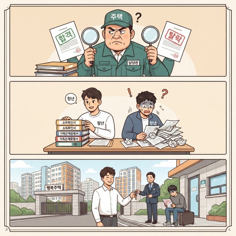 행복주택 제출서류 2026, 같은 청년인데 탈락하는 서류 차이와 제출 순서