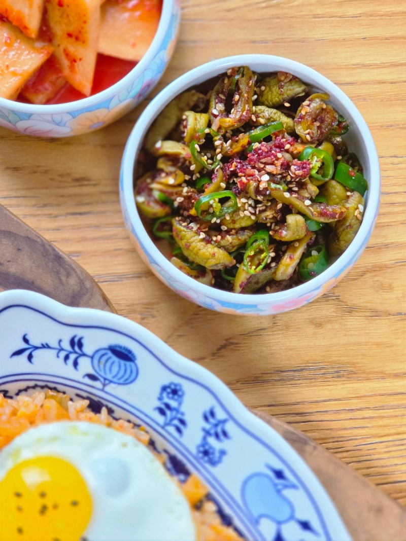 청양고추 매실장아찌 무침 양념 레시피 매실 요리