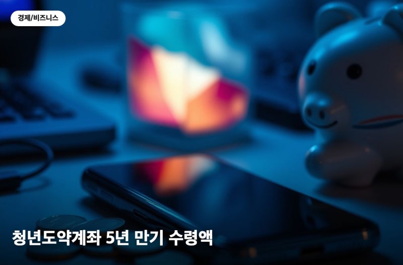 청년도약계좌 5년 만기 수령액 약 5,000만 원, 만기 후 자금관리 방법