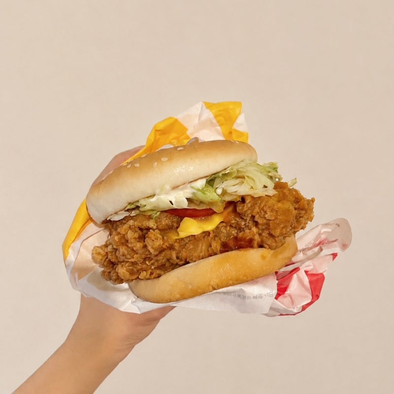 KFC 신메뉴 칰폴레 맵징거타워 더블팩 후기, 일반 징거버거와 뭐가 다를까?