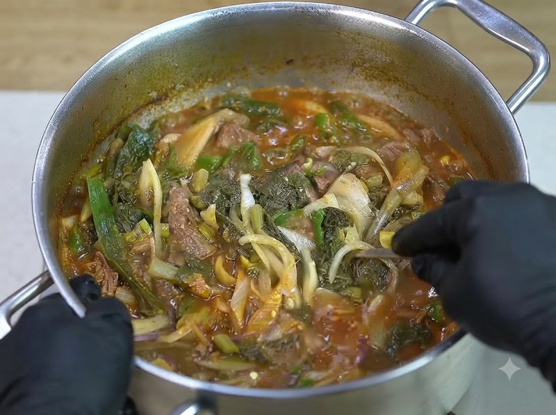 소고기우거지장터국밥 30분 만에 끝내는 진한 국물 맛