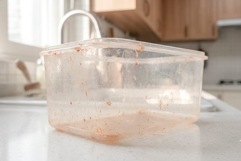 반찬통 김치 냄새 카레 얼룩 제거, '이 조합'으로 끝