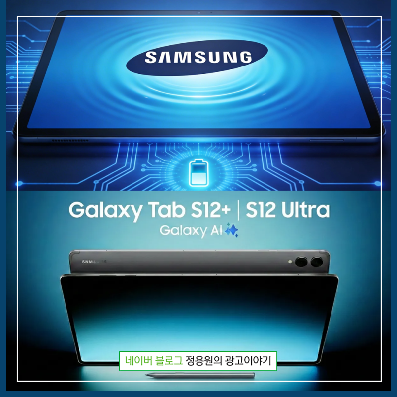 갤럭시 탭 S12 출시일·가격·스펙 총정리! 울트라 디자인부터 디멘시티 9500까지
