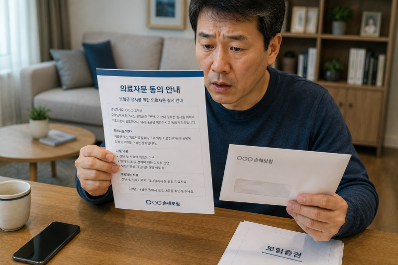 보험회사에서 의료자문 동의해달라는데 꼭 해야 할까? 보험금 청구 후 의료자문 확인법