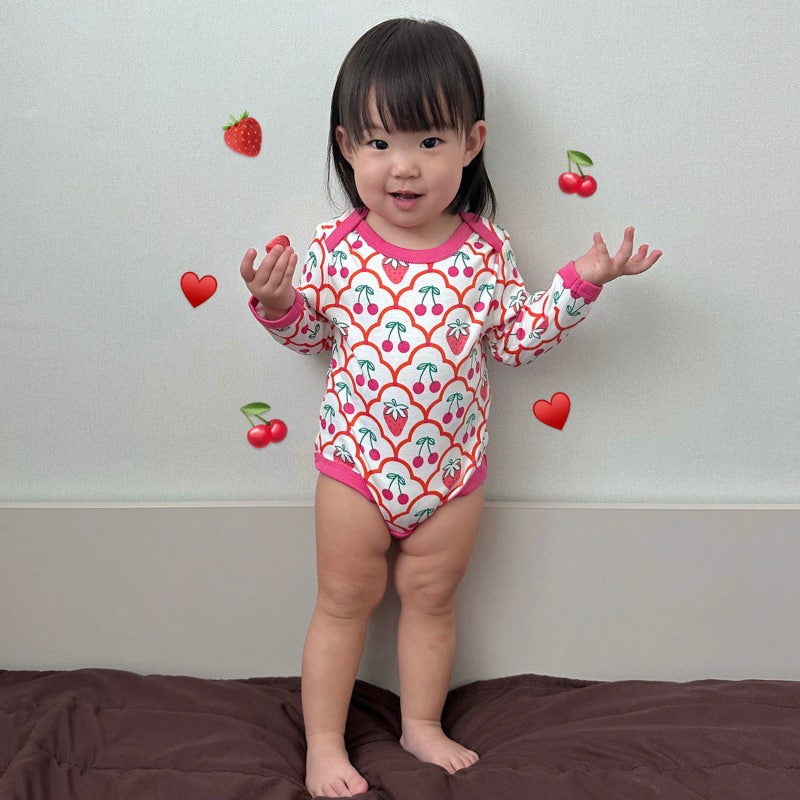 아기 바디슈트 아밀로 사랑스러움이 돋보이는 아기실내복