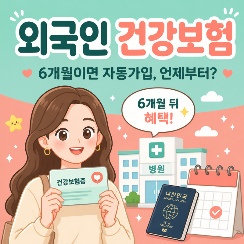 "6개월이면 자동가입, 안 내면 비자 불이익?".. 외국인 건강보험