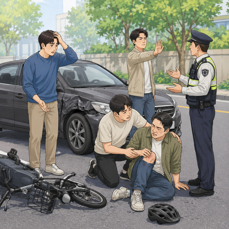 개인 합의 안 된 교통사고, 변호사 선임부터 해야 하나
