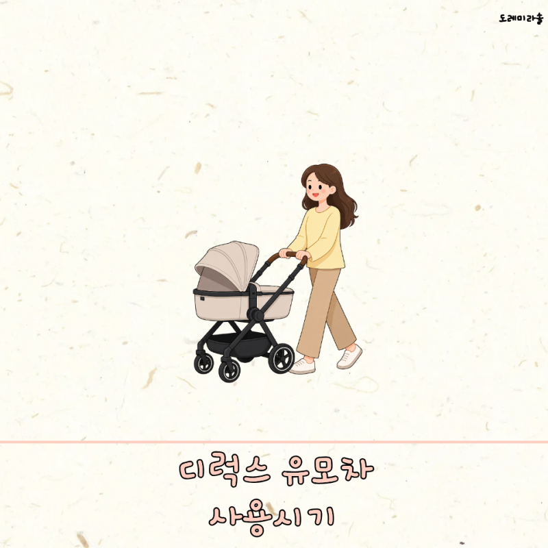 신생아 디럭스 유모차 사용시기 언제부터 언제까지
