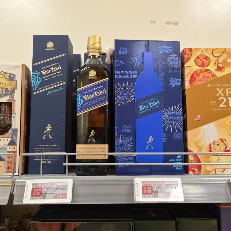 조니워커 블루라벨 500ml 가격 잔세트 추석 명절선물세트 추천