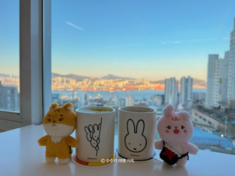 釜山影島必訪景點：Miffy咖啡廳停車、菜單、鑰匙圈 | 10月韓國秋季室內家庭旅遊推薦