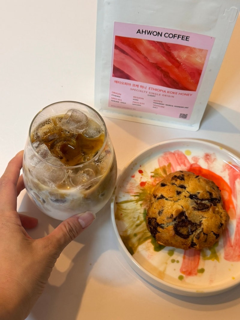 커피원두 아원커피ㅣ에티오피아 코케 허니 홀빈 홈카페 후기