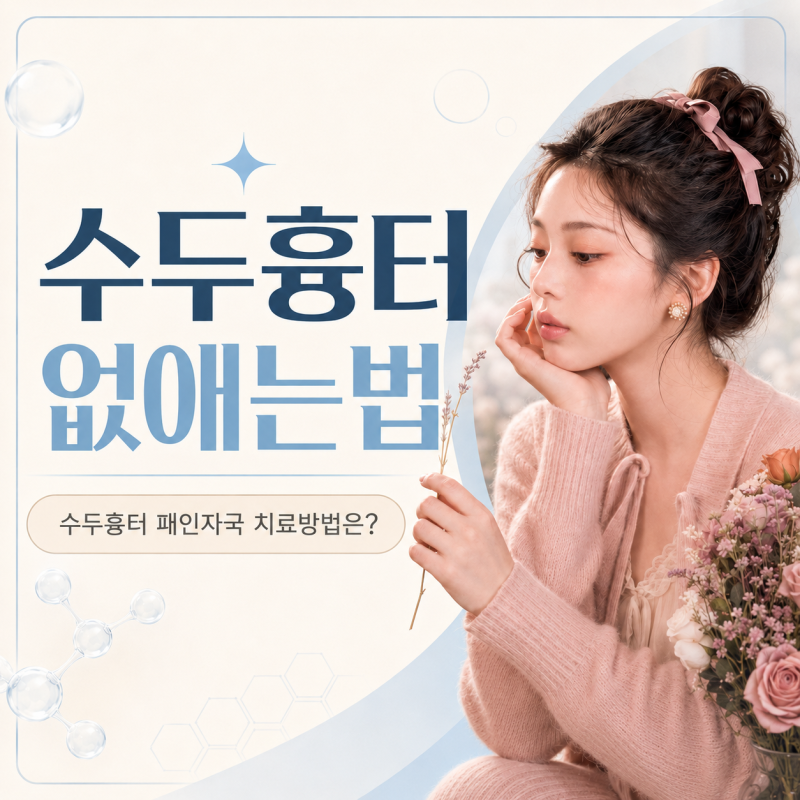 수두흉터 없애는법, 패인 자국은 어떻게 치료할까? 치료방법
