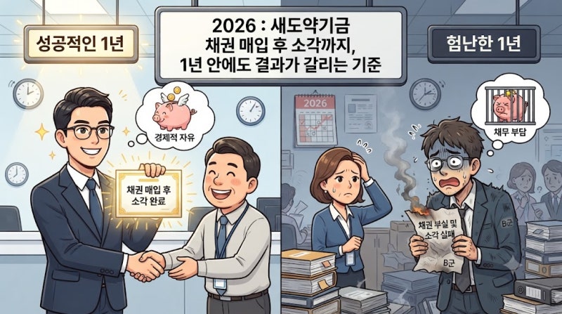 2026 : 새도약기금 채권 매입 후 소각까지, 1년 안에도 결과가 갈리는 기준