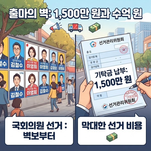 국회의원 선거 출마 비용과 당선되면 돌려받는 '선거 보전 비용'의 모든 것