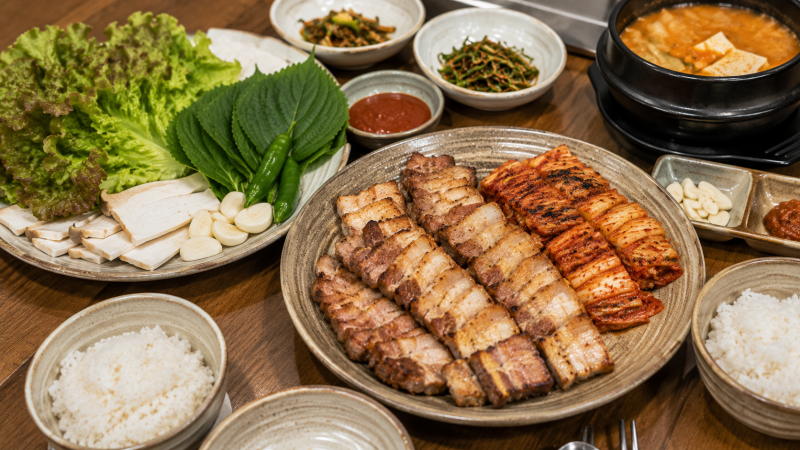 삼겹살 에어프라이어 굽는 법, 기름은 빼고 겉은 바삭하게 만드는 시간과 온도