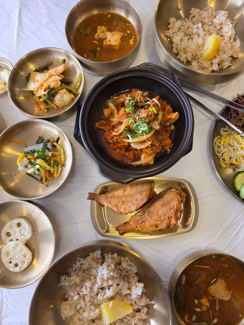 [강릉] 샘골보리밥 : 평일 점심에도 웨이팅 있는 포남동 현지인 맛집