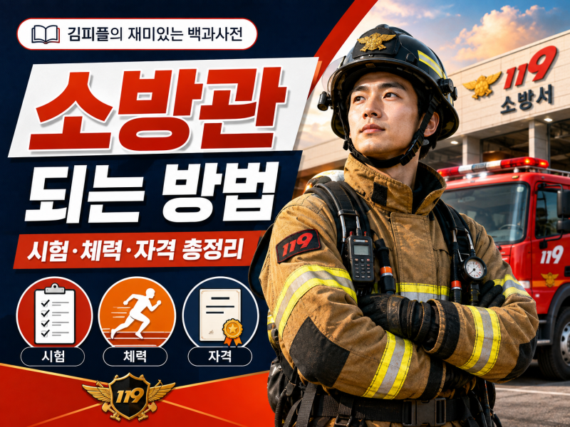 소방관 되는 방법 총정리｜응시자격·시험과목·체력시험·나이·준비방법